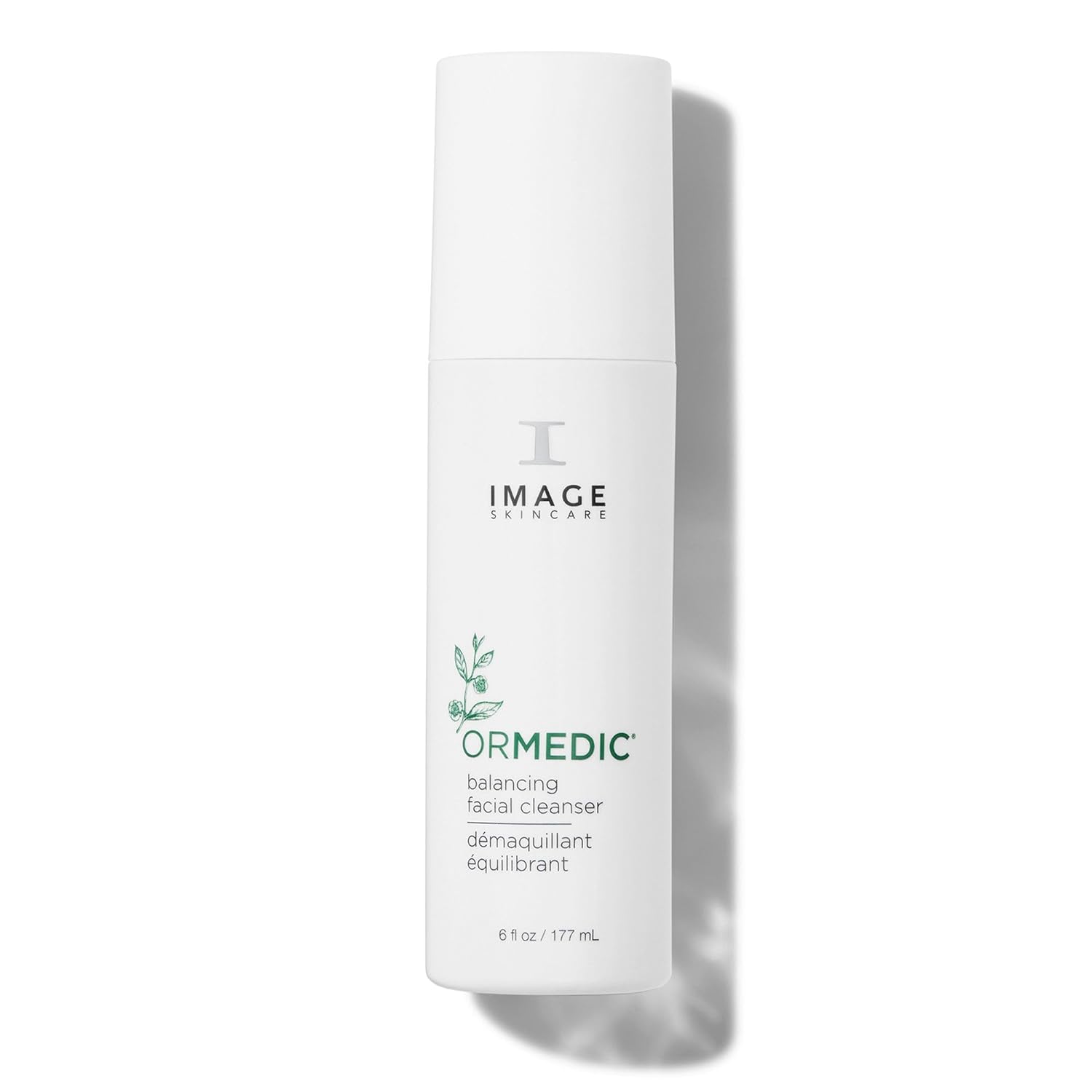 Image ORMEDIC Balancing Facial Cleanser 6 oz: Organic ingredients for a balanced and purified complexion daily.