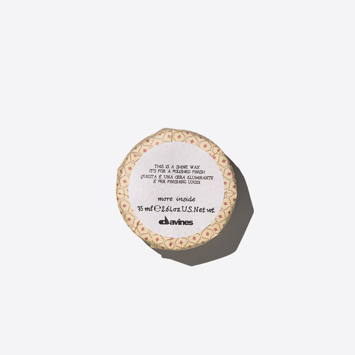 Davines More Inside This is a Shine Wax 2.6oz